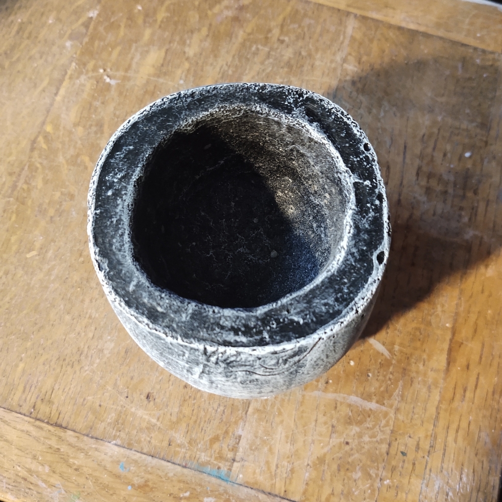 Doll head planters/ holder (cement) - Picture 3 of 3